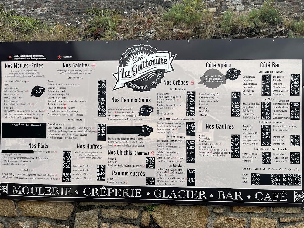 La Guitoune - Menu Image 1