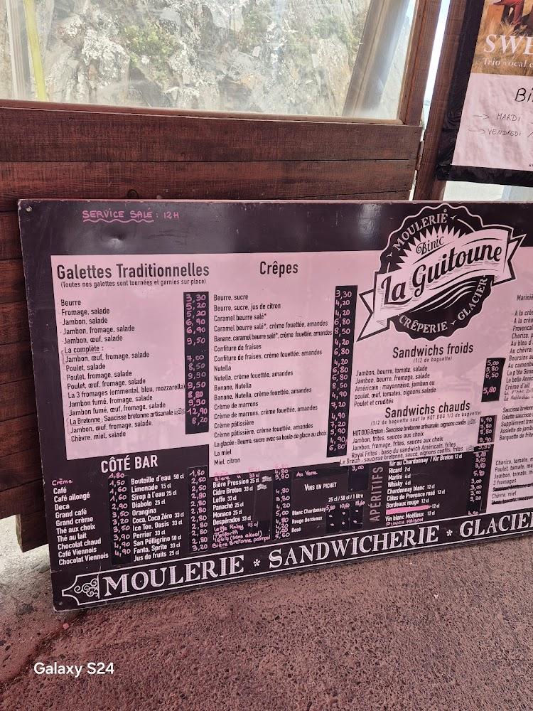 La Guitoune - Menu Image 3
